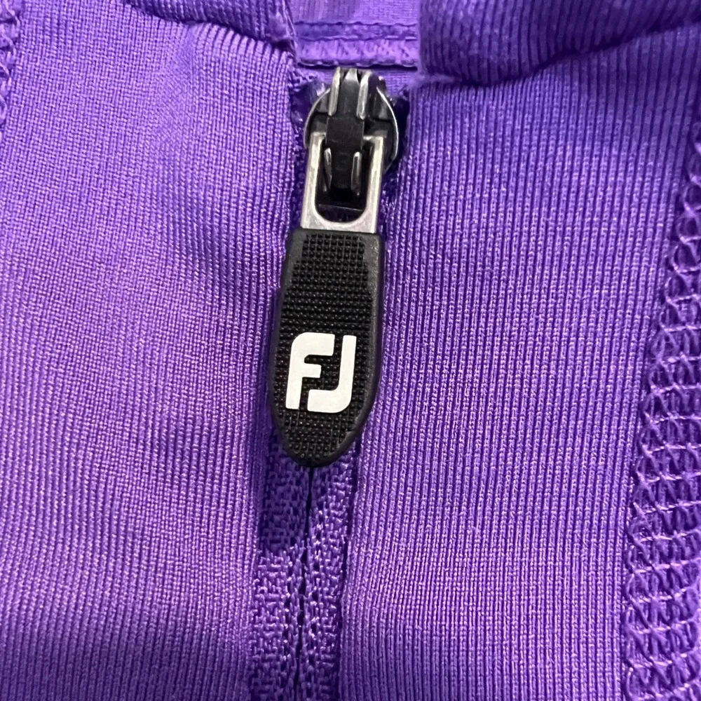 FootJoy | Full Zip Up Performance Purple Athletic Jacket Size‎ Small Gorpcore